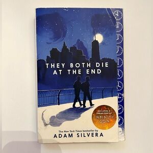 They Both Die at the End by Adam Silvera. Paperback book